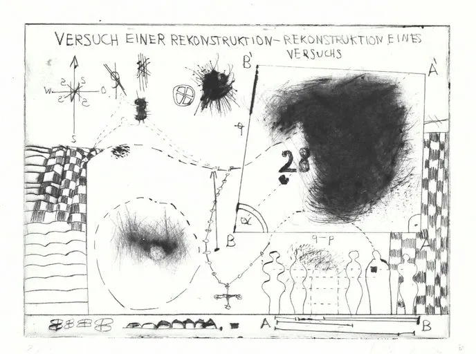 Versuch einer Rekonstruktion - Rekonstruktion eines Versuches