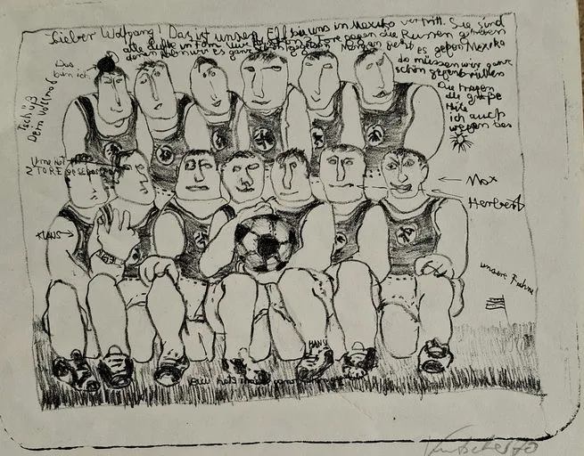 Unsere Elf in Mexiko