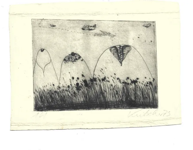 Kleiner Ikarus über erotischen Bergen