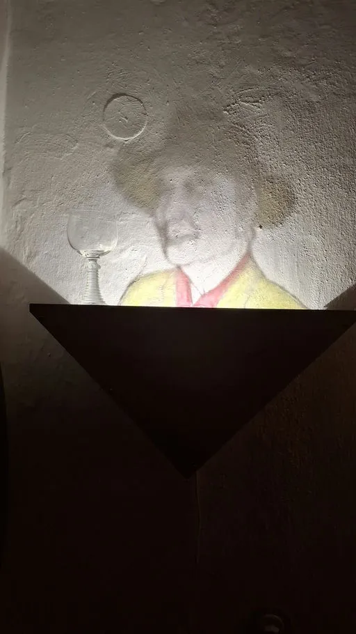 Adolf von Ribbentrop Anamorphosenporträt