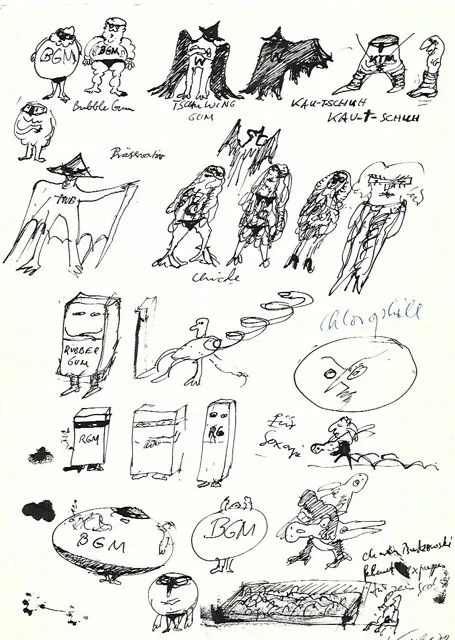 Kaucomix / Entwürfe