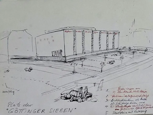 Platz der Göttinger Sieben, Landtag Hannover